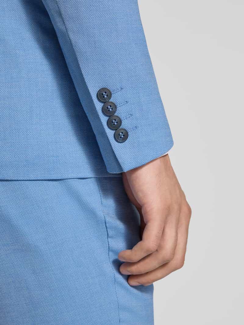 Selected Homme Slim fit 2-knoops colbert met klepzakken model 'NEIL'
