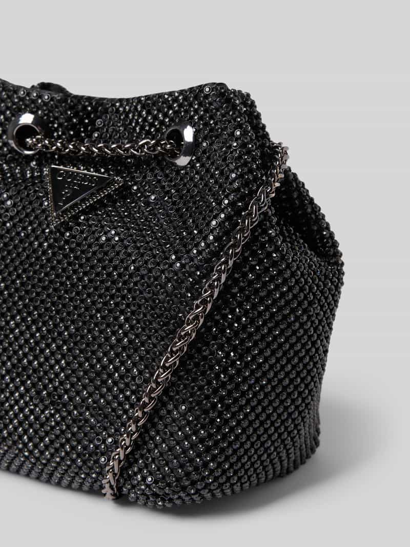Guess Handtas met siersteentjes model 'ZALINA'