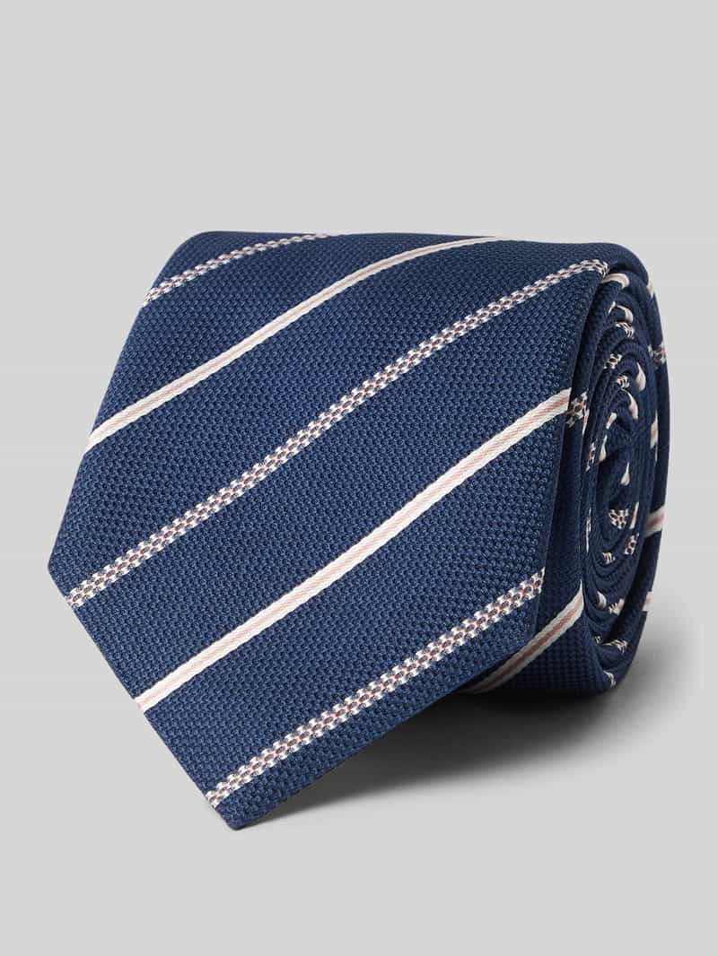 Boss Stropdas van zijdemix (7 5 cm)