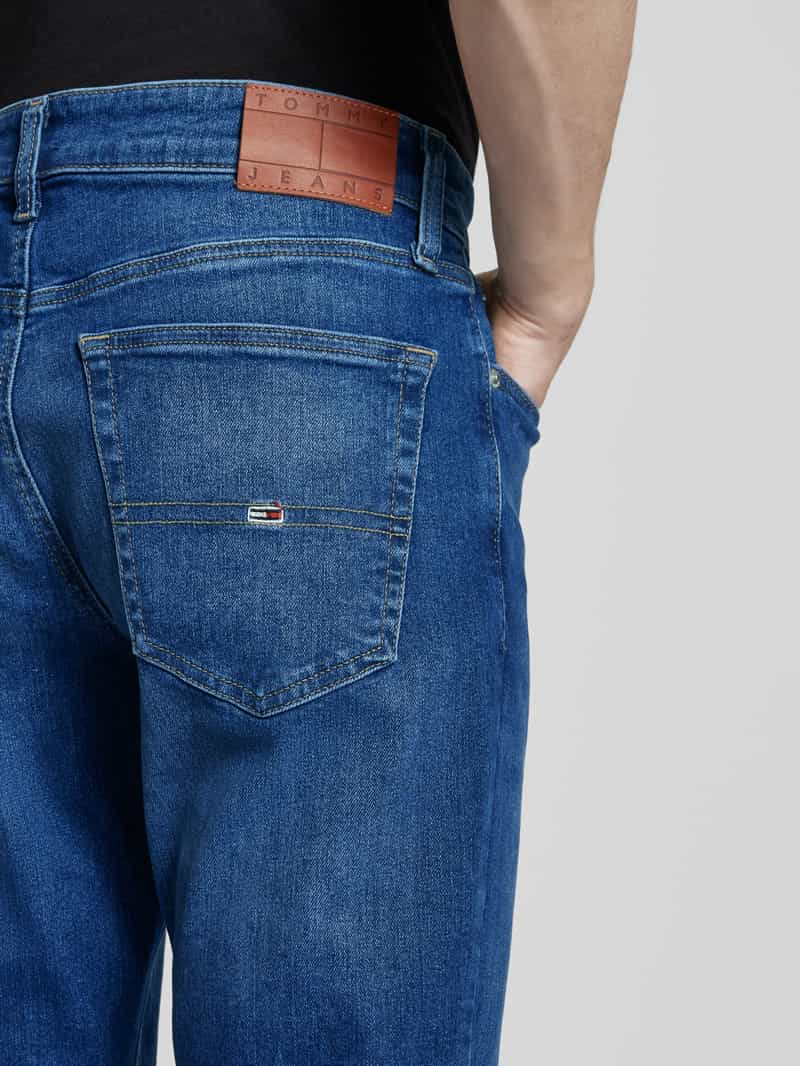 Tommy Jeans Slim fit jeans van katoenmix model 'AUSTIN'