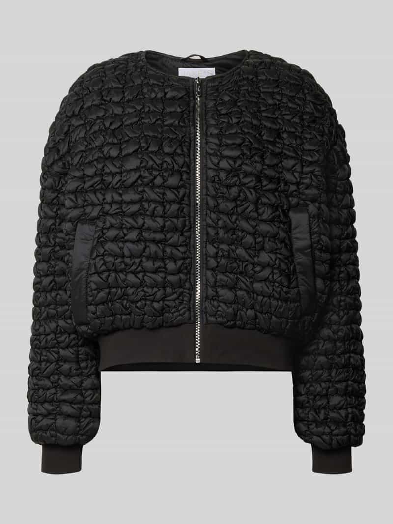 Jake*s Collection Gewatteerd jack met ritssluiting