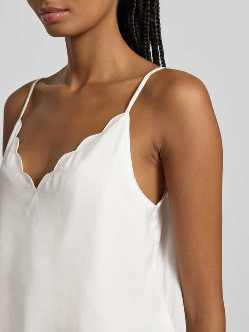 Only Regular fit blousetop met V-hals model 'DEBBIE'
