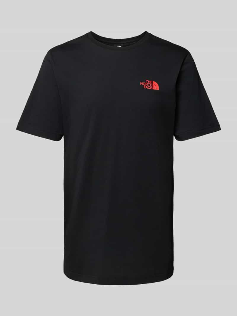 The North Face T-shirt met labelprint