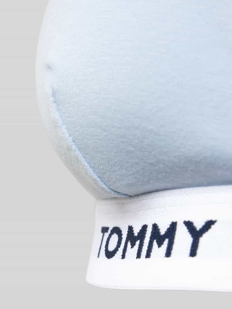 Tommy Hilfiger Triangelbeha met elastische band met label model 'HERITAGE'