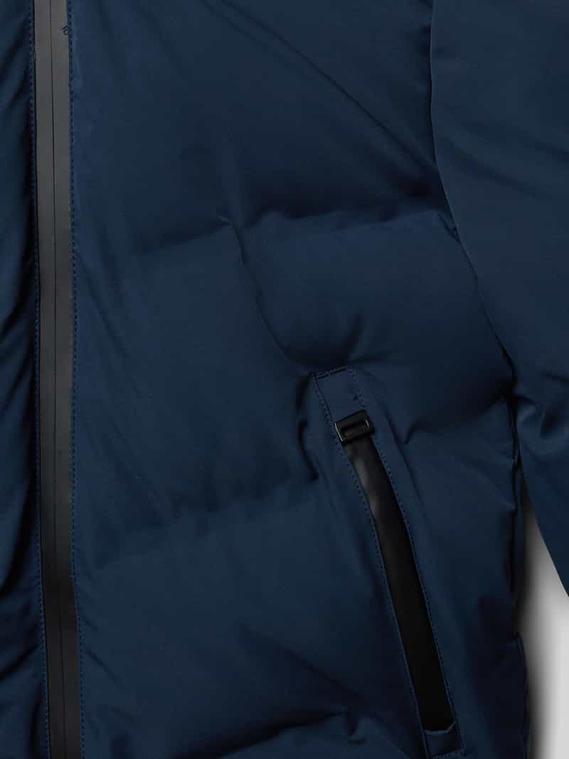 CARS JEANS Regular fit gewatteerd jack met logo-applicatie model 'Lozzo'