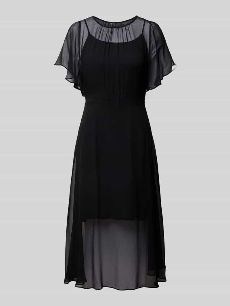 Armani Exchange Midi-jurk met ronde hals