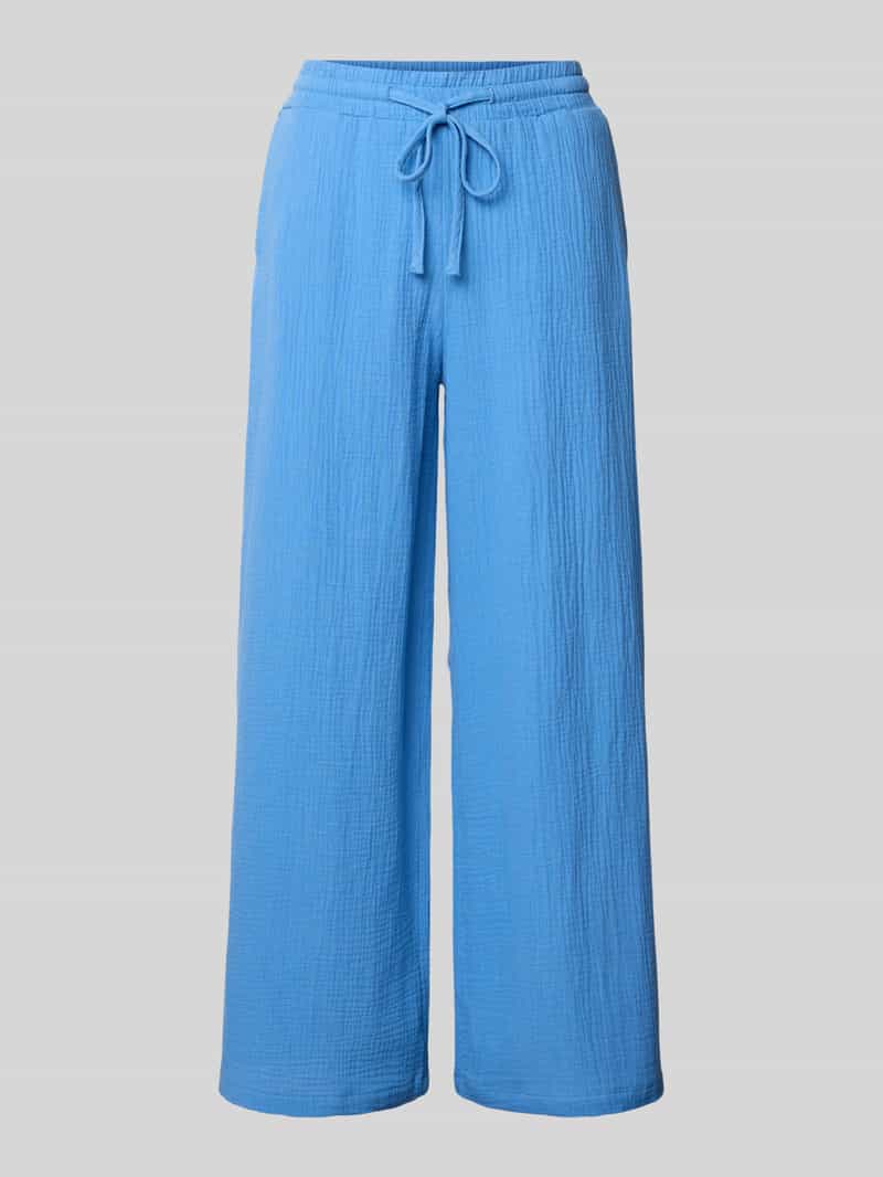 Christian Berg Woman Wide leg stoffen broek in verkorte pasvorm