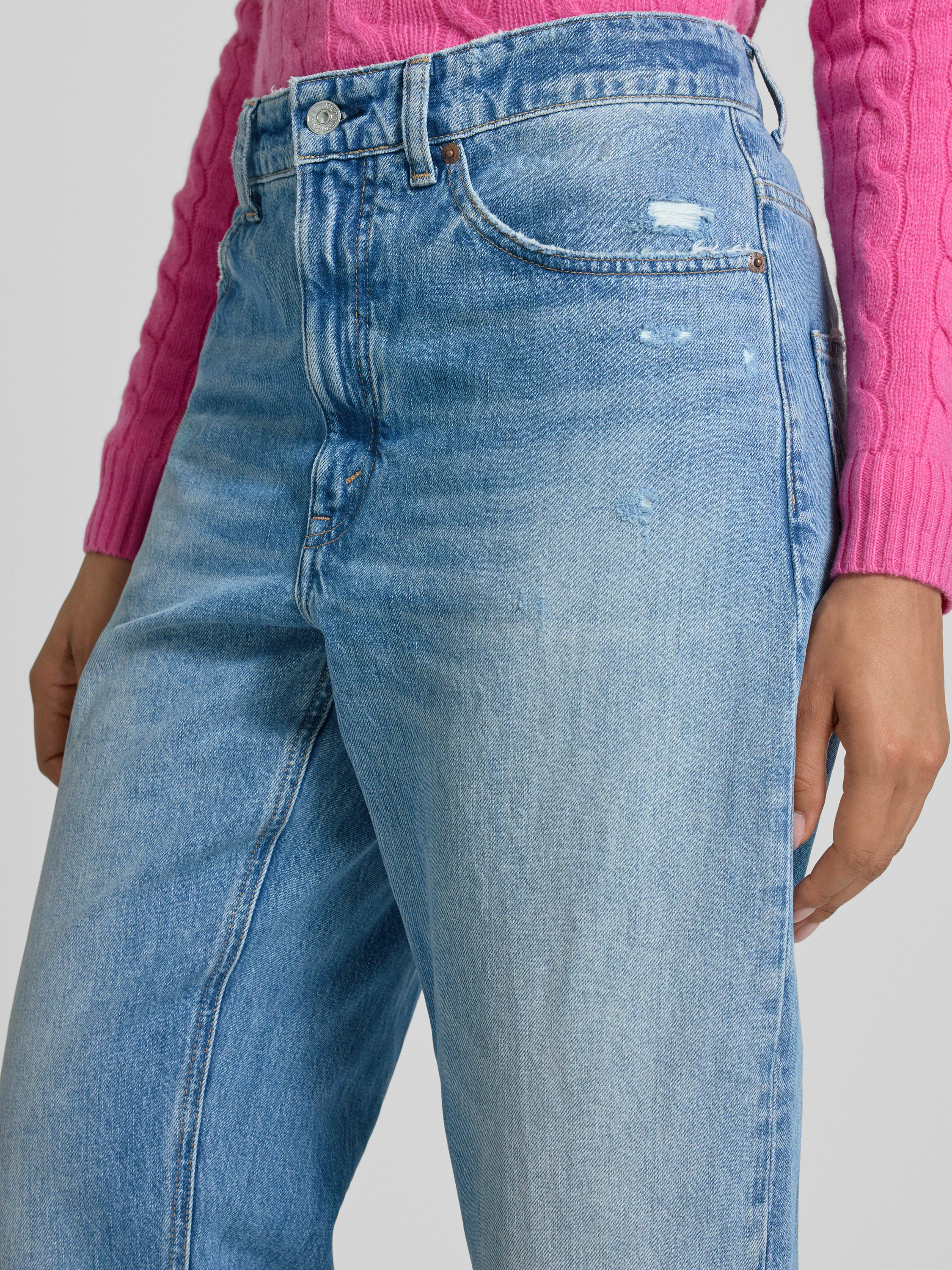 Polo Ralph Lauren Boyfriend jeans in used-look