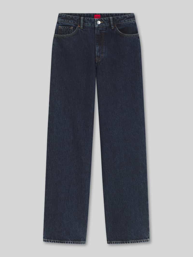 HUGO wide & loose fit jeans van pure katoen model '937_14'