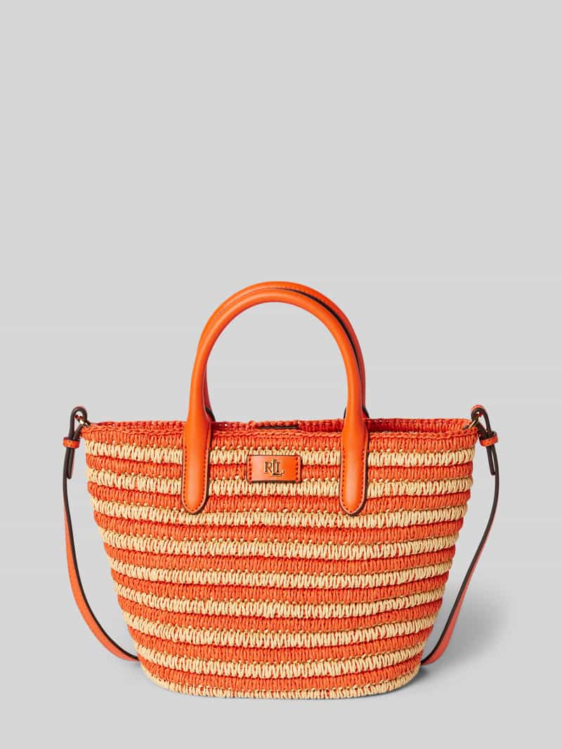 Lauren Ralph Lauren Tote bag in gevlochten look model 'BRIE'