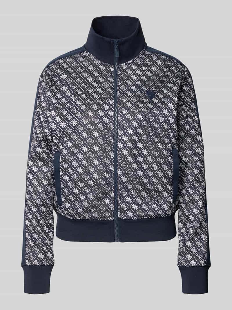 Guess Activewear Sweatjack met opstaande kraag, model 'MAYA'