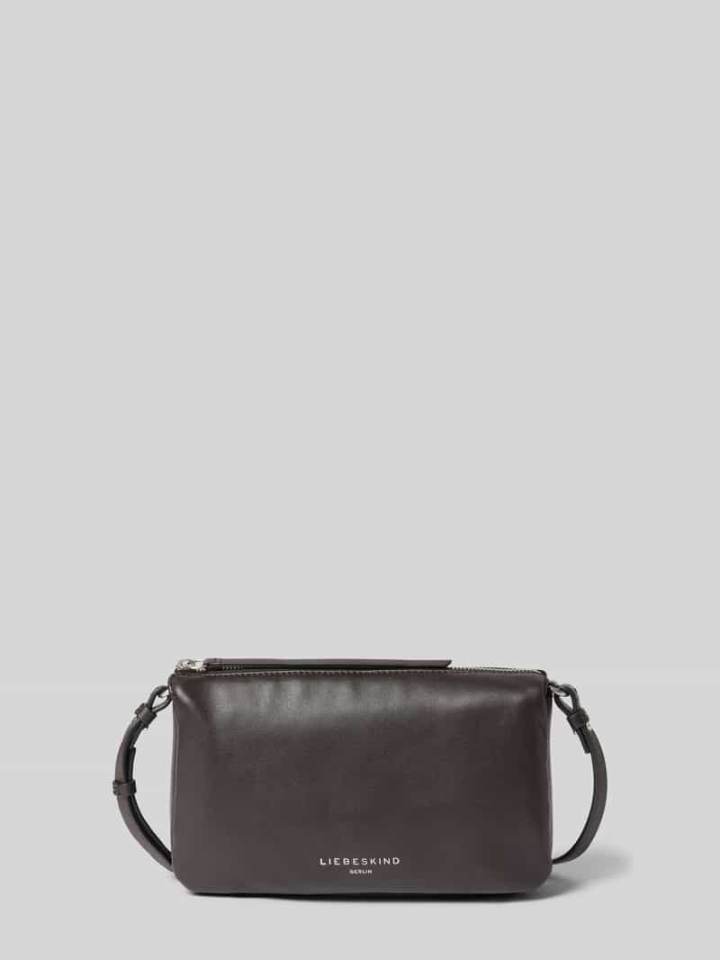 Crossbody tas van echt leer model 'Nina'