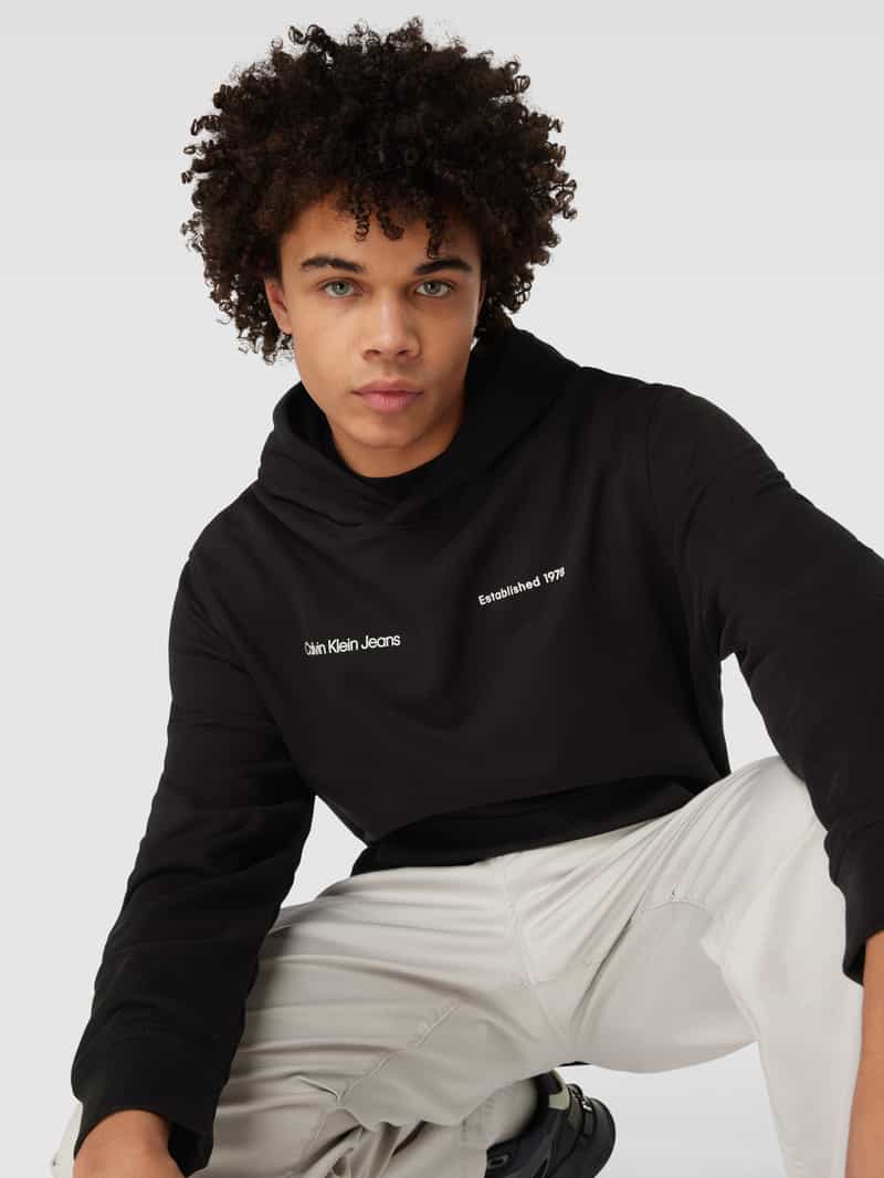 Calvin Klein Jeans Hoodie met labelprint