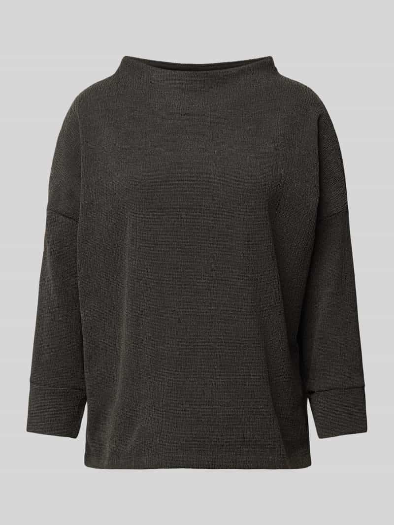 Street One Sweatshirt met viscose en 3 4-mouwen