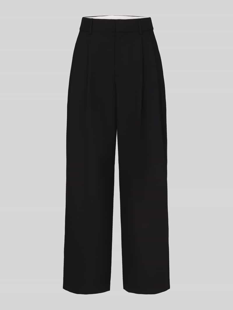 regular fit wijde broek met viscose, model 'SONJA'