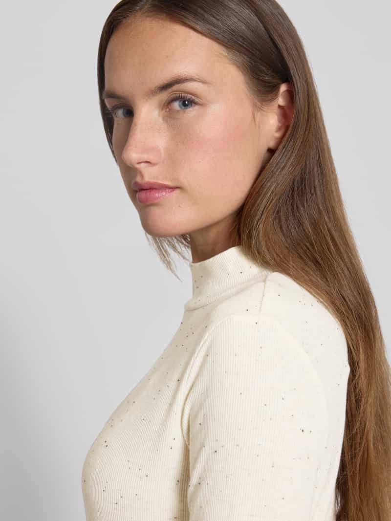 Opus Shirt met opstaande kraag model 'Suhanna curly'