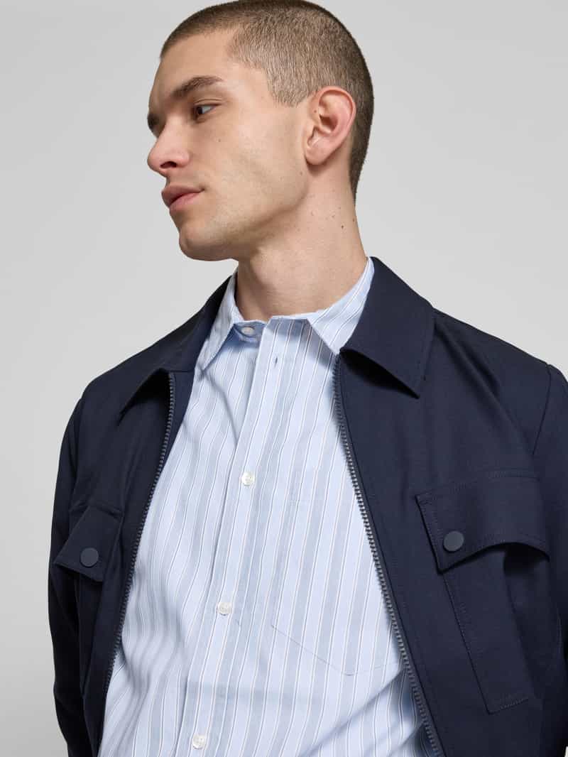 Wood Regular vrijetijdsoverhemd met kentkraag