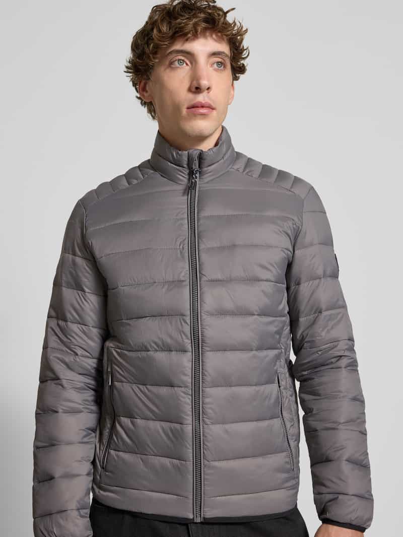 jack & jones Gewatteerd jack met ritssluiting model 'BRADLEY'