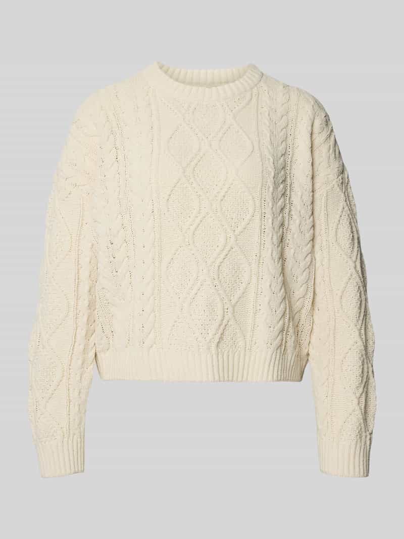 Only Regular fit gebreide pullover met structuurmotief model 'ELLY'