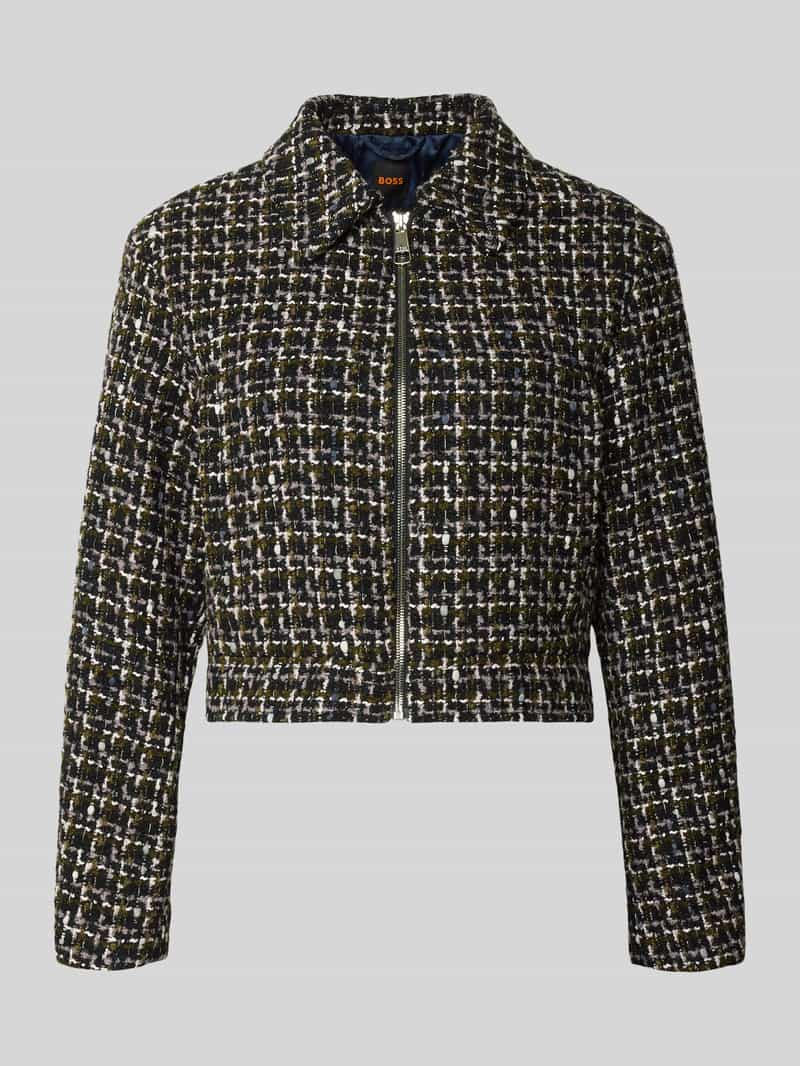 Boss Orange Regular fit korte blazer met katoen model 'C_JAWEDI'