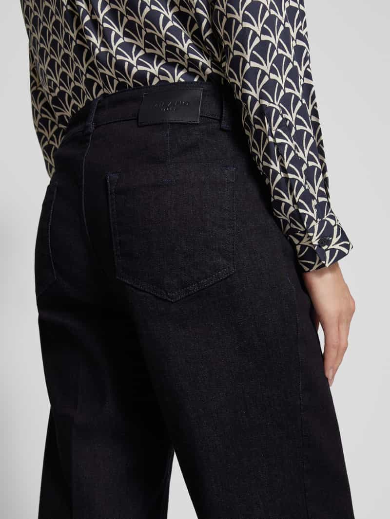 milano italy Wide leg jeans met paspelzakken