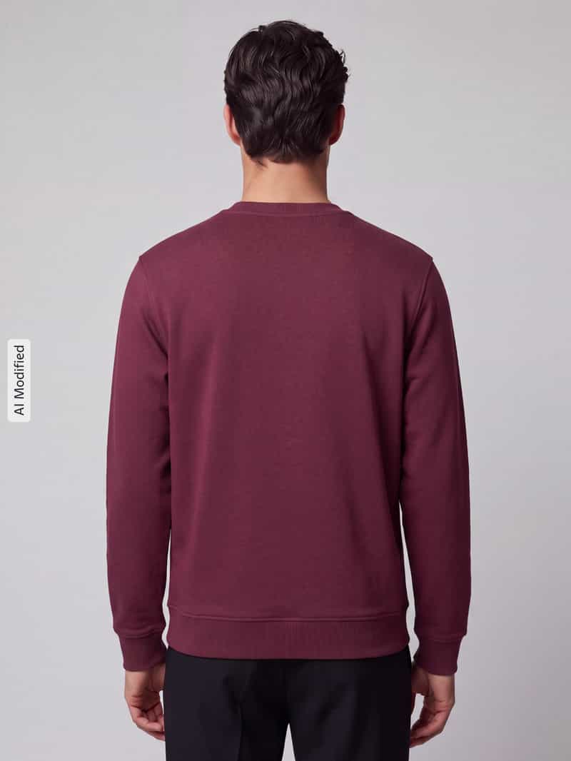 Marc O'Polo DENIM regular fit sweatshirt van puur katoen