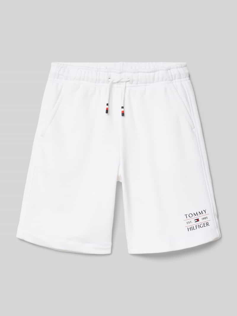 Tommy Hilfiger Teens Sweatshorts met steekzakken