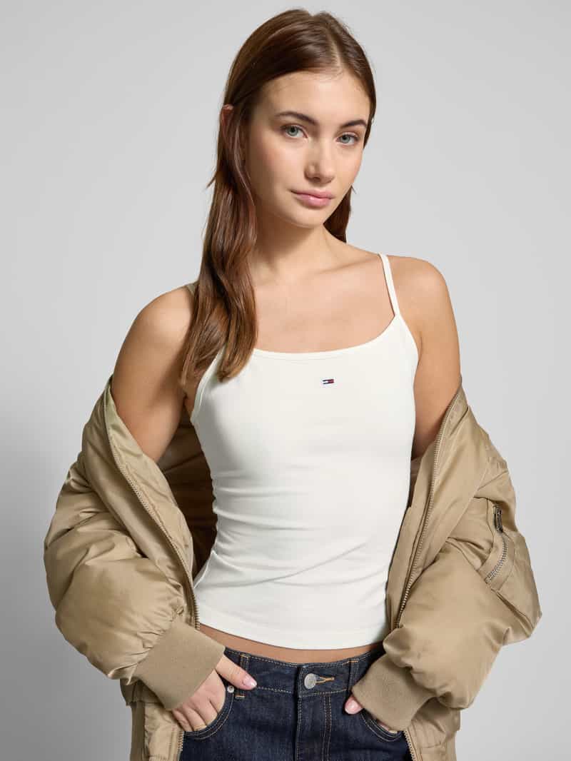 Tommy Jeans Tanktop van puur katoen