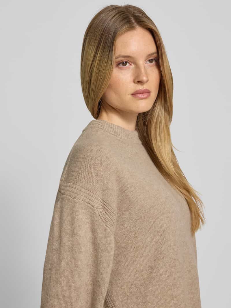 drykorn Oversized gebreide pullover met ribboorden