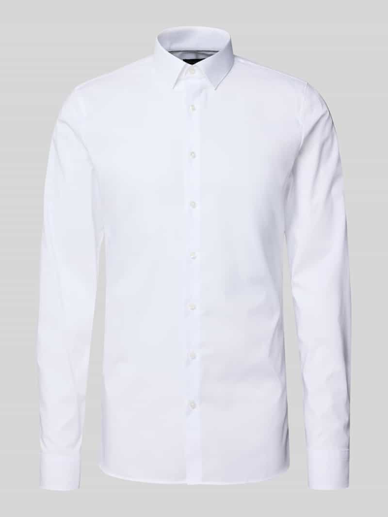 Super Slim fit zakelijk overhemd met extra lange mouw Model 'URBAN KENT'