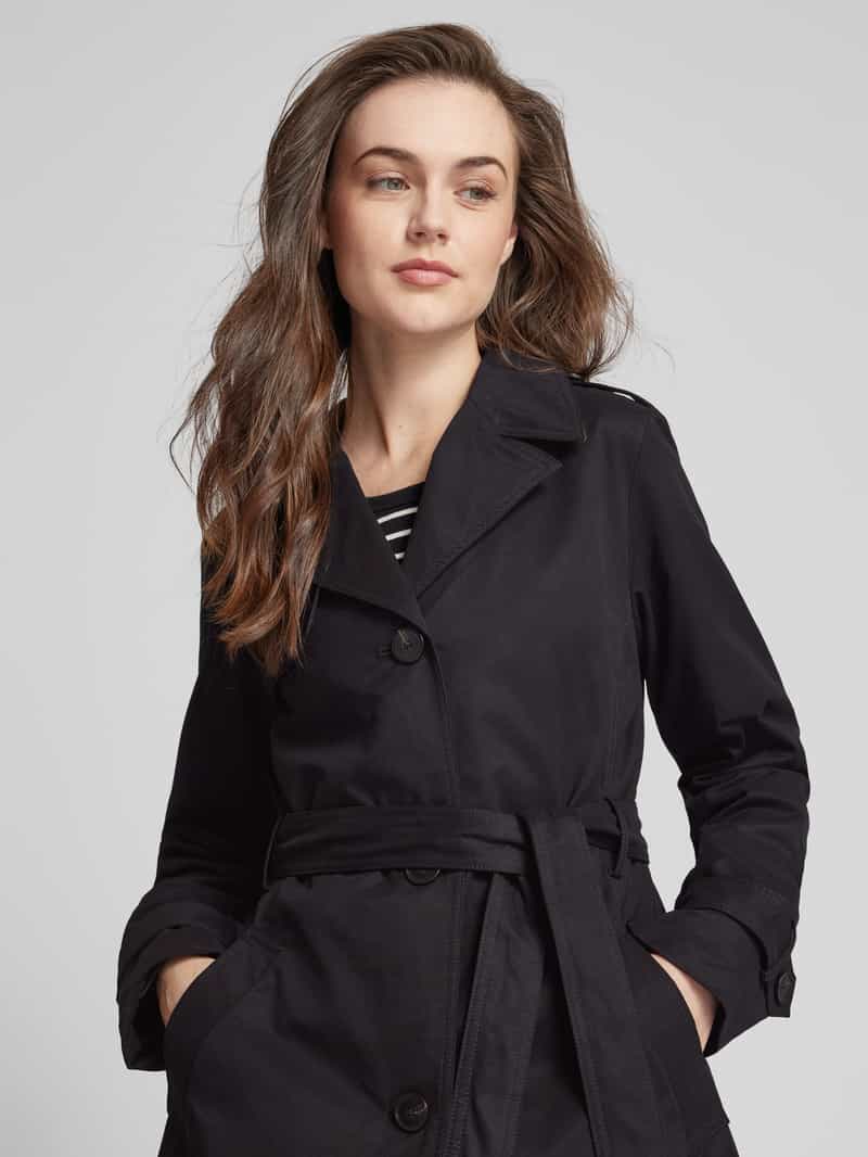 s.Oliver RED LABEL Trenchcoat met strikceintuur