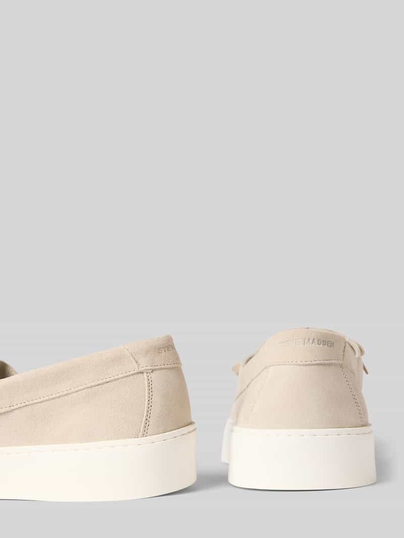 Steve Madden Loafers van leer met vetersluiting model 'Leeway'