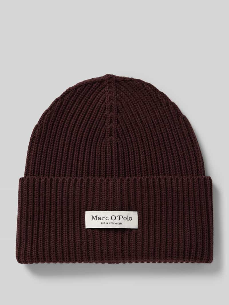 Marc O'Polo Beanie van puur katoen