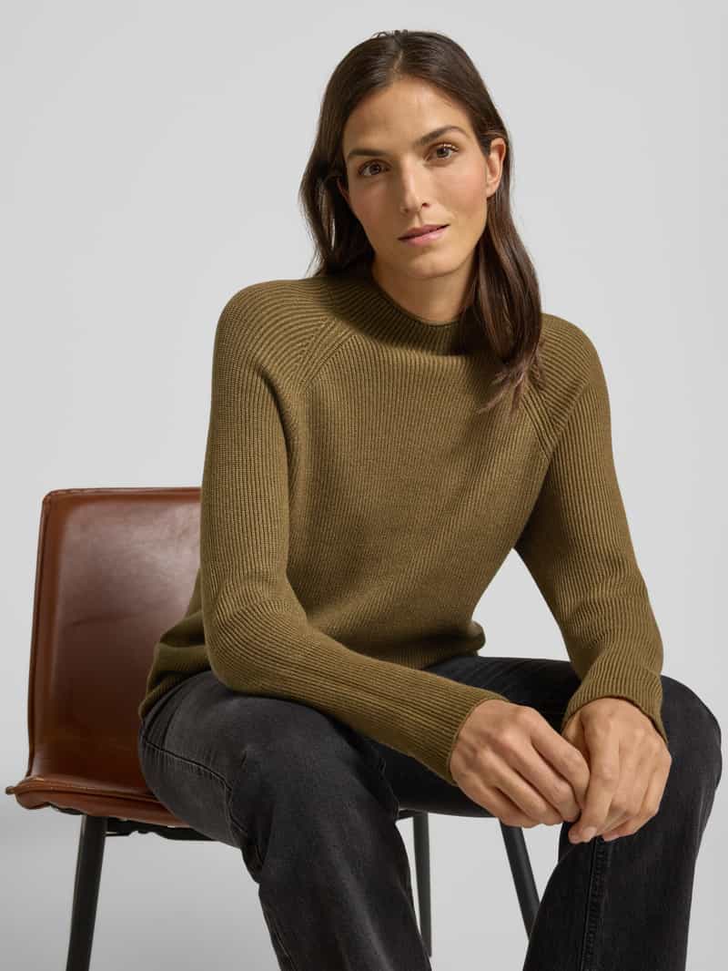 Soyaconcept Gebreide pullover met ribboorden model 'KANITA'
