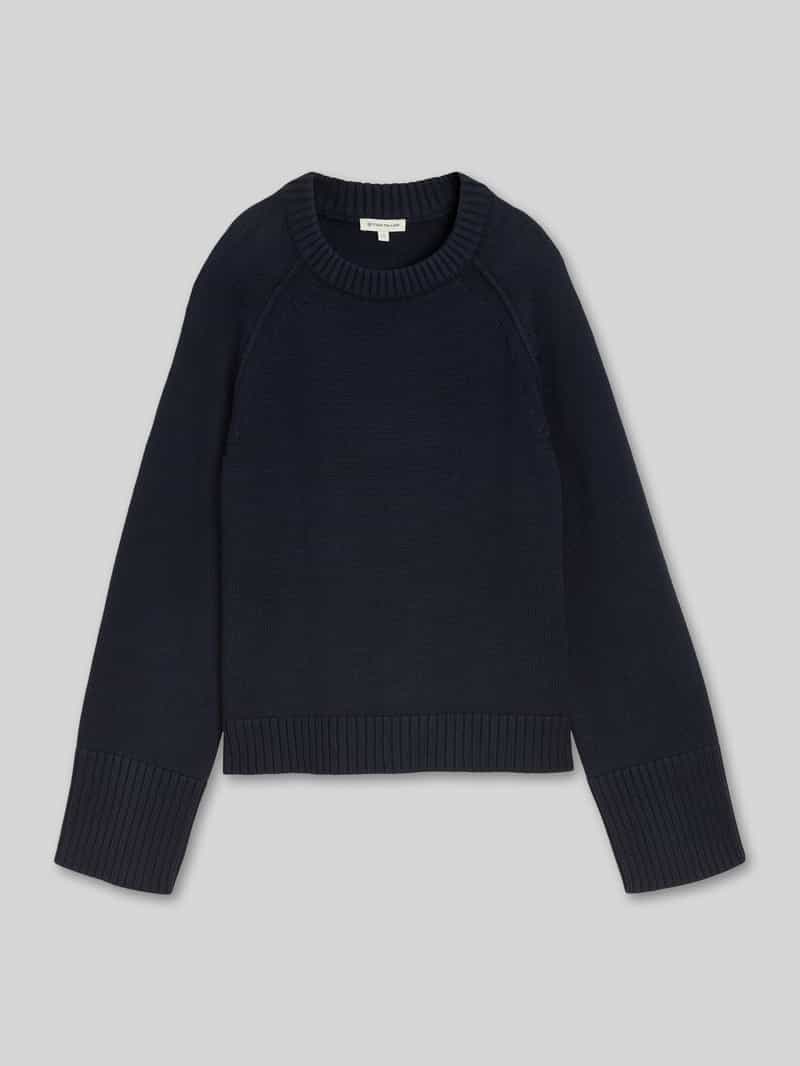 Tom Tailor Regular fit pullover van puur katoen