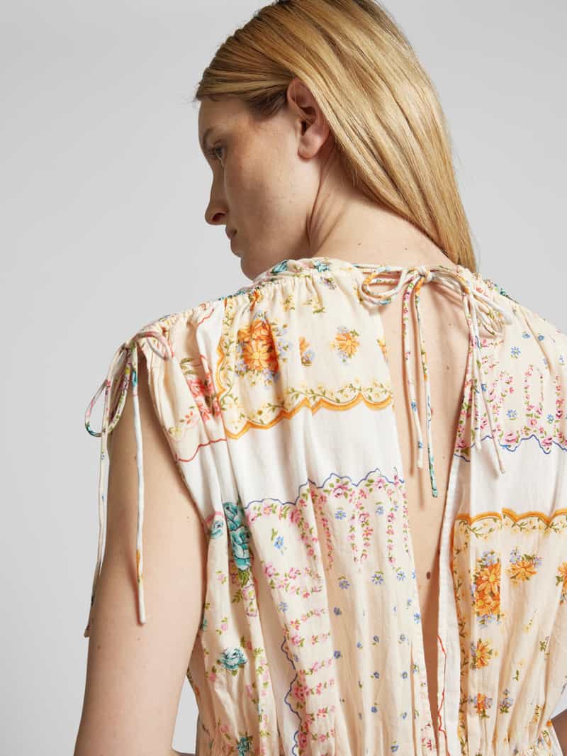 Stella Nova Maxi-jurk met vetersluiting