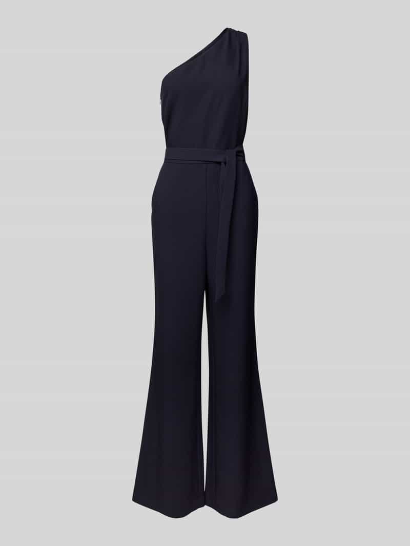 comma Jumpsuit met strikceintuur