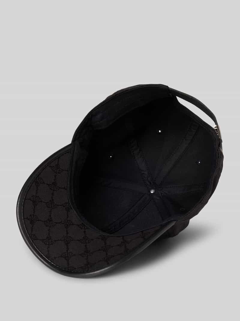 JOOP! Collection Baseballpet met all-over motief en labelapplicatie