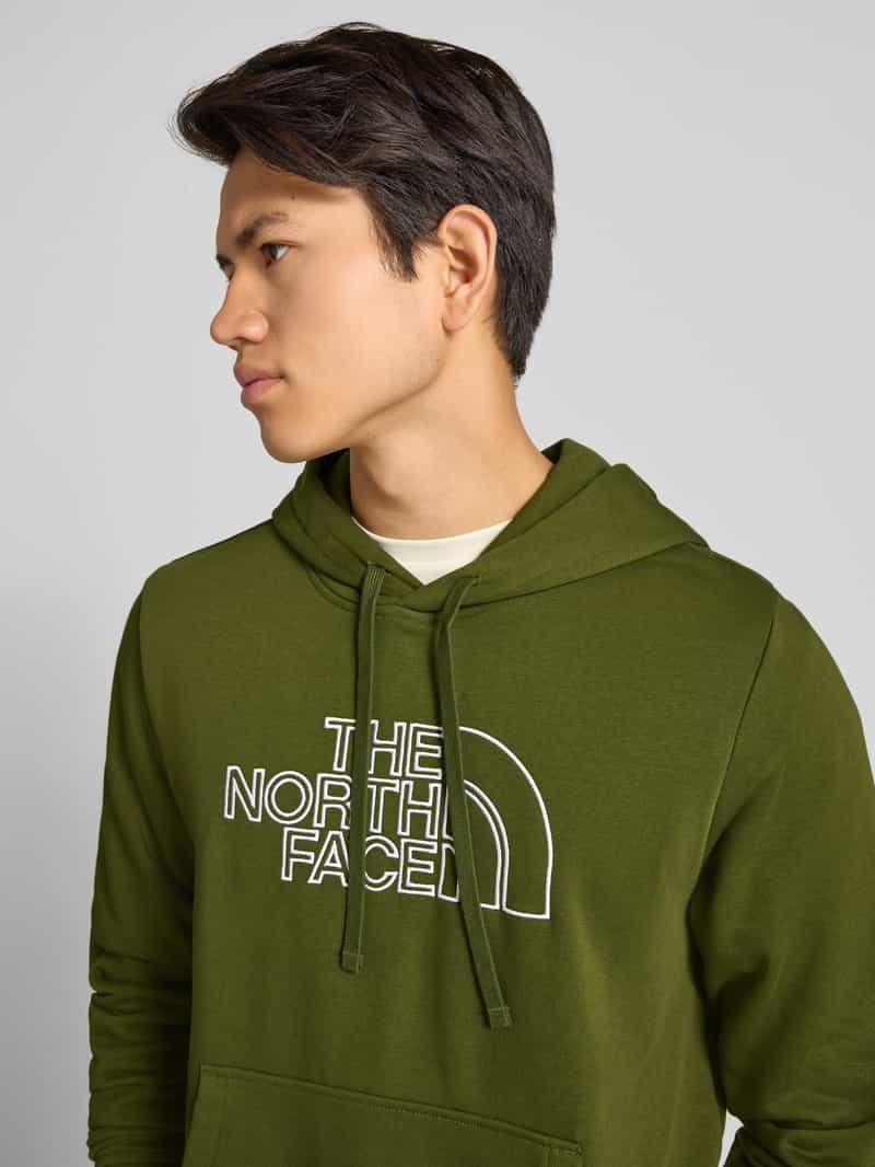 The North Face Hoodie met labelstitching