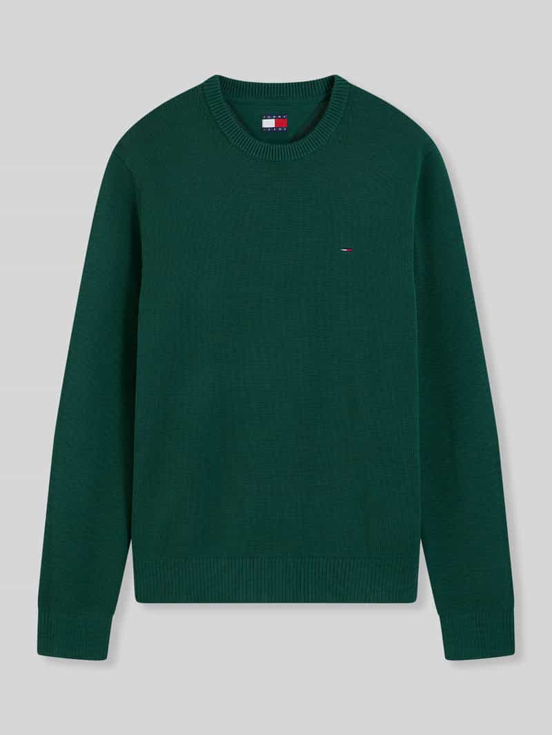 Tommy Jeans Slim fit pullover van puur katoen