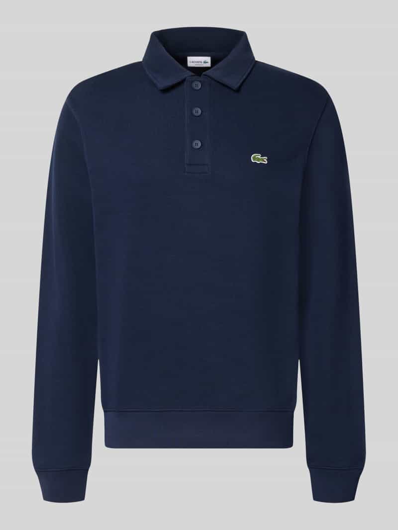 Regular fit sweatshirt van puur katoen