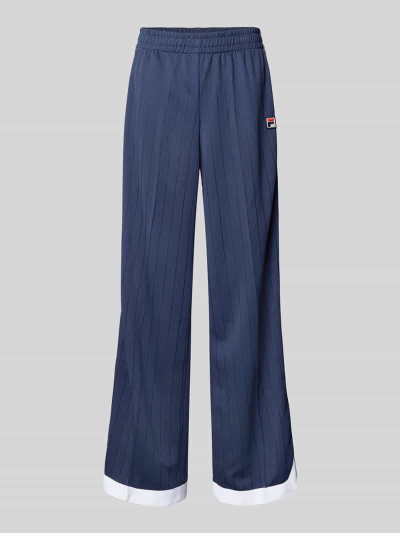 Fila Straight leg trainingsbroek met logobadge model 'LORCE'