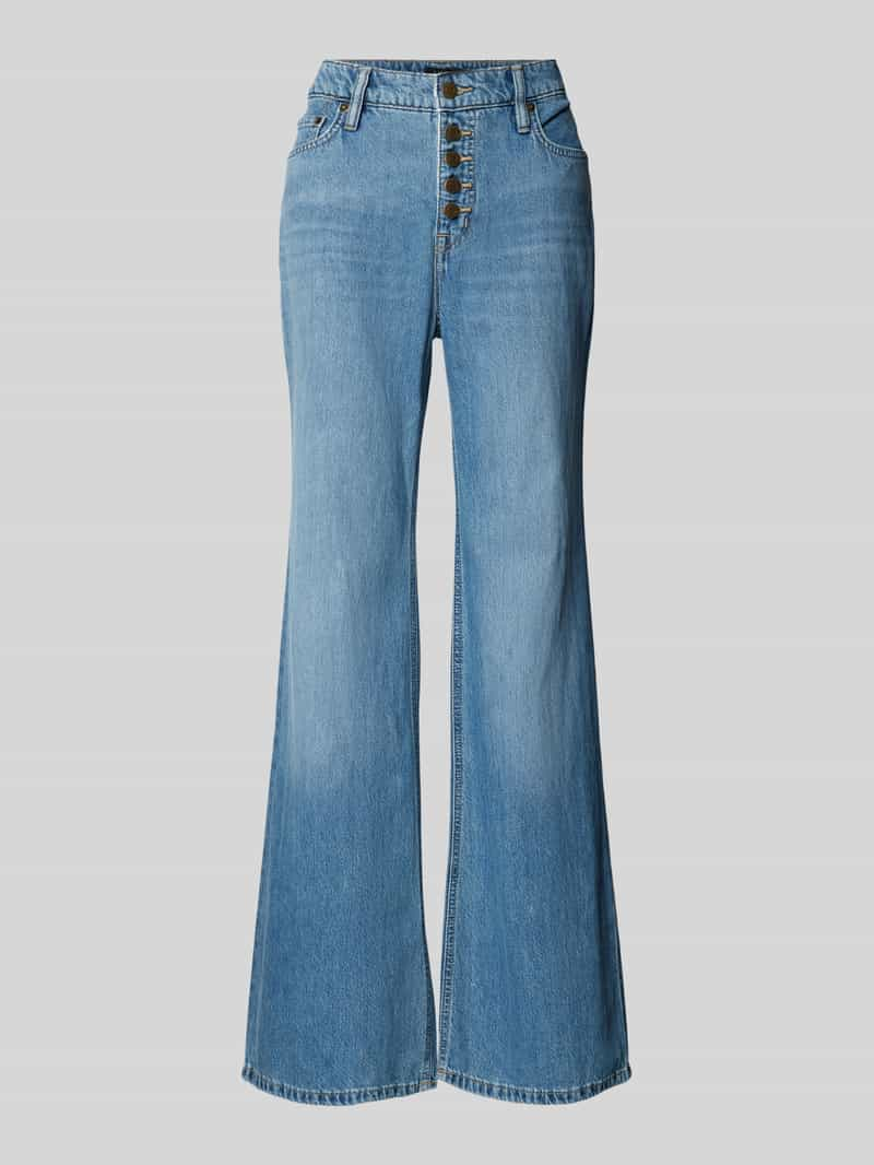 Lauren Ralph Lauren Flared cut jeans met knoopsluiting