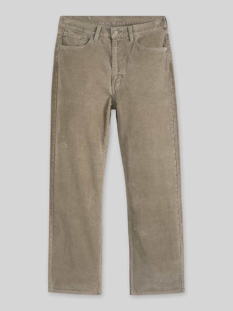 Levi's Loose straight fit corduroy broek van puur katoen model '565™'