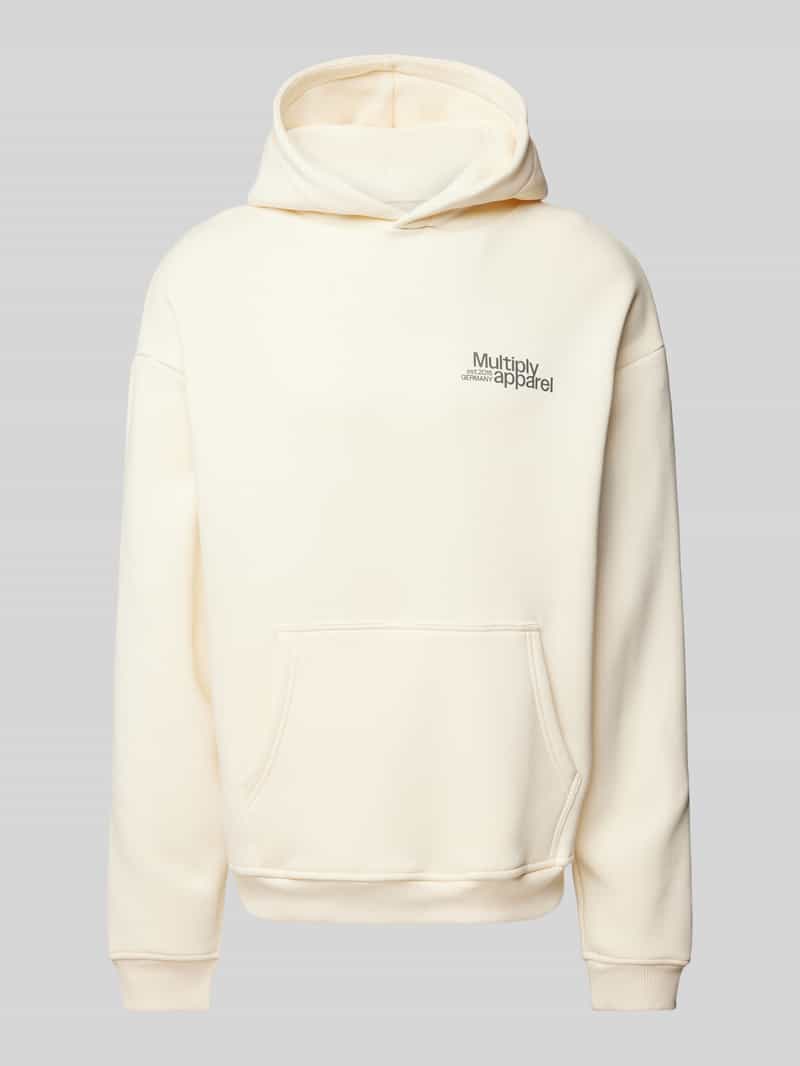 Multiply Apparel Oversized hoodie met labelprint