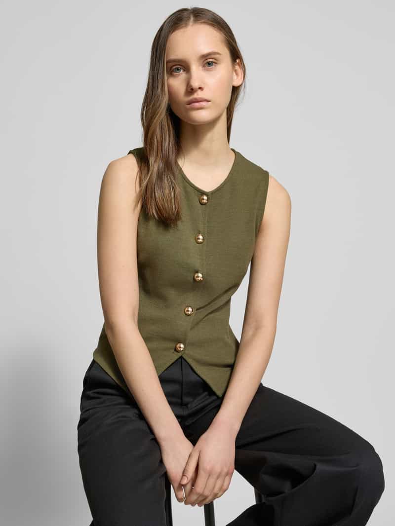 Gina Tricot Gilet met knoopsluiting