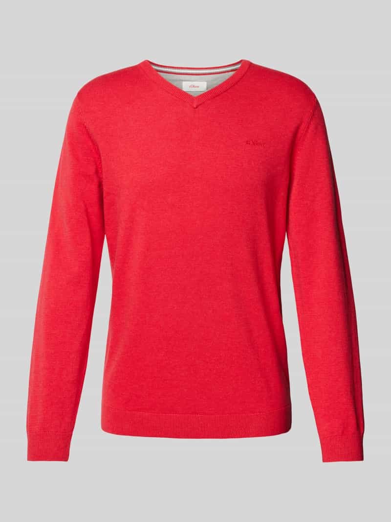 S.Oliver RED LABEL Gebreide pullover met ribboorden