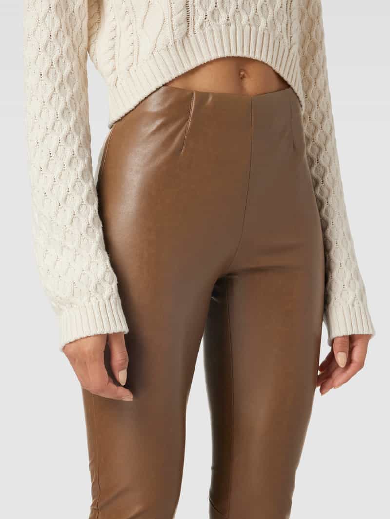 SEDUCTIVE Stoffen broek met zijsplitten model 'SABRINA'