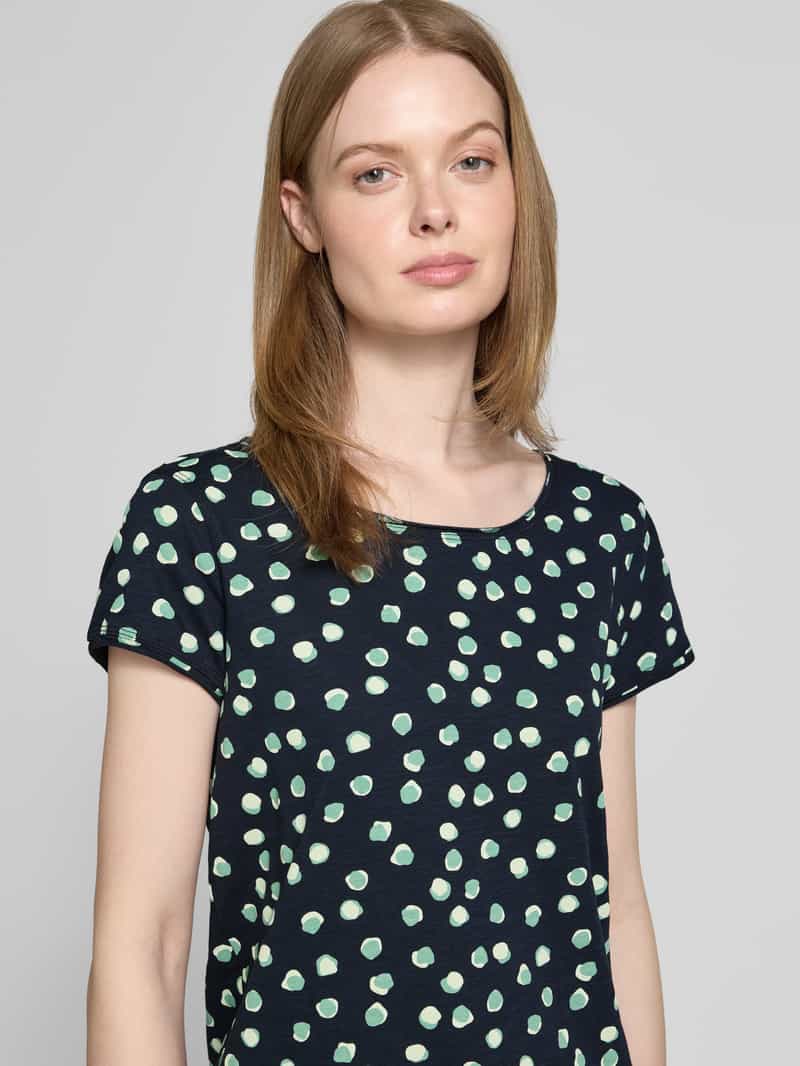 Tom Tailor Regular fit T-shirt van puur katoen