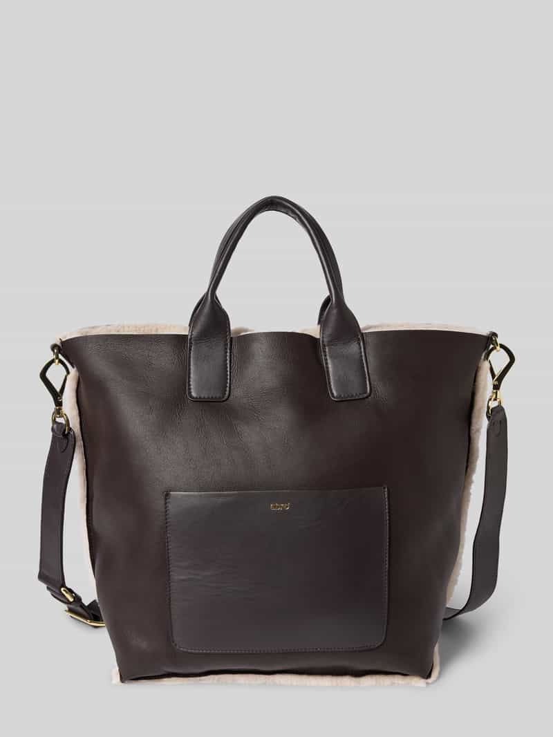 abro Shopper met logoprint model 'Raquel'